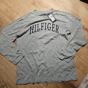 Tommy Hilfiger Gray Long Sleeve Shirt